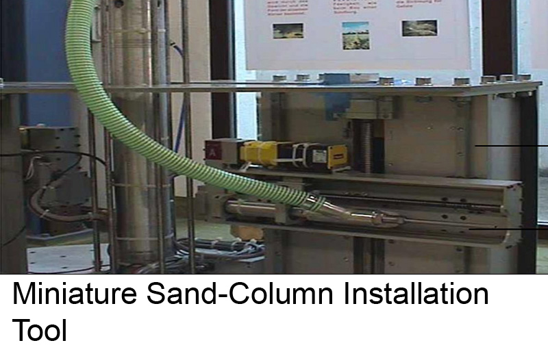 Miniature Sand-Column Installation Tool